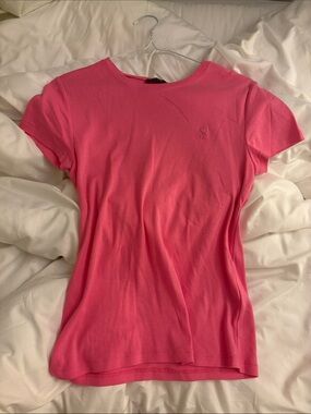 Polo by Ralph Lauren Bright Pink Short-Sleeve Crewneck Tee